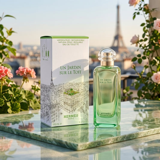 Hermès Un Jardin Sur Le Toit Eau De Toilette Refillable Spray - 3.3 oz