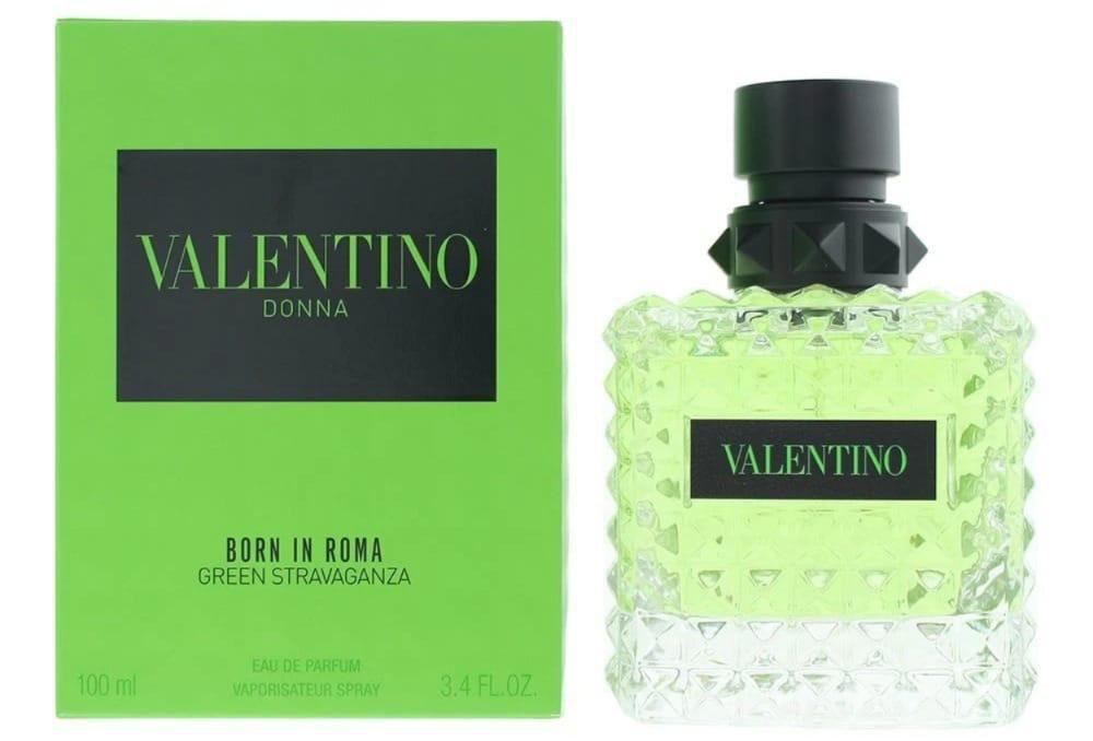 Valentino Donna Born in Roma Green Stravaganza Eau de Parfum for Women – 3.4 oz