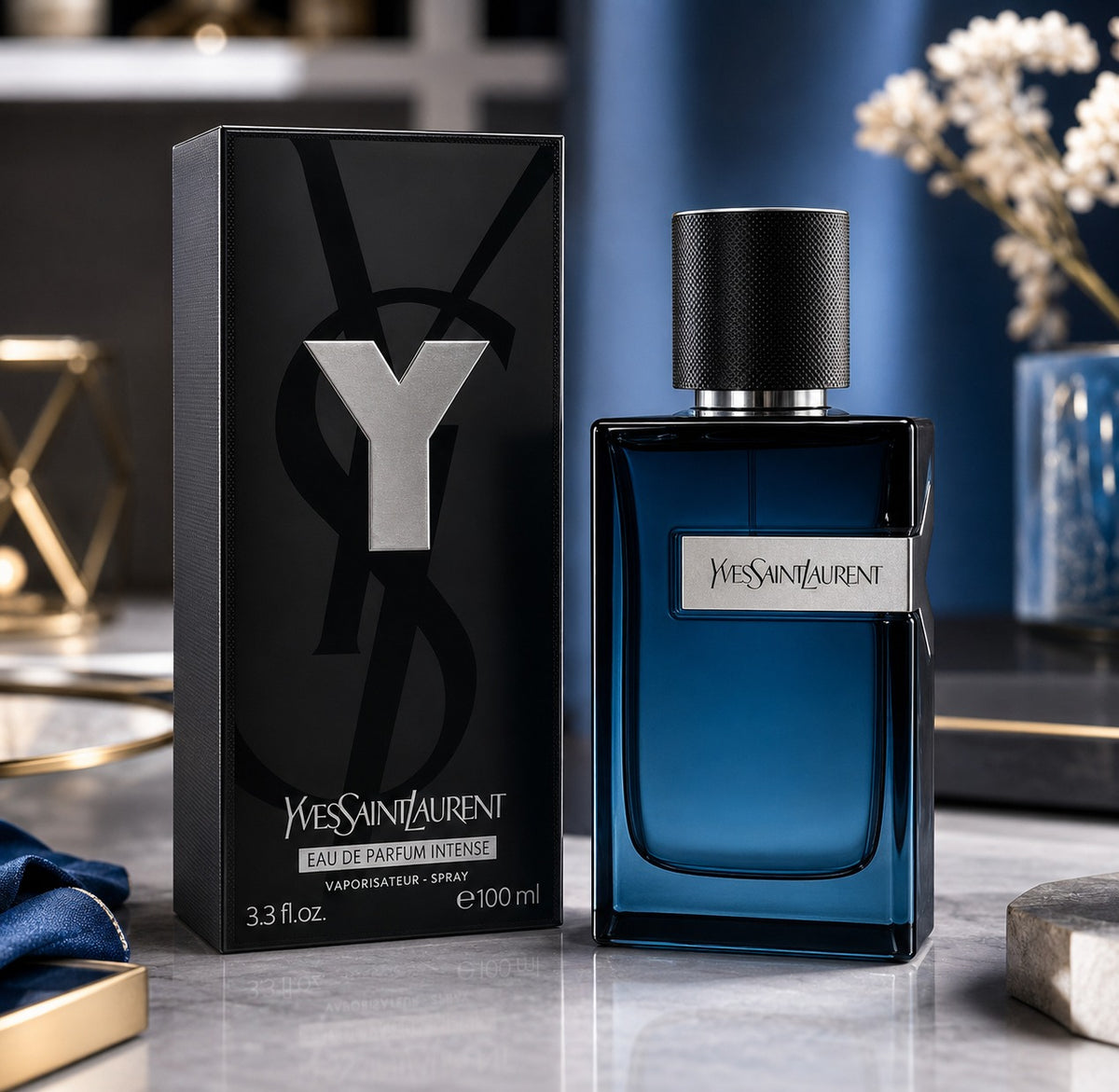 Yves Saint Laurent Y Eau De Parfum Intense Spray for Men - 3.3 oz