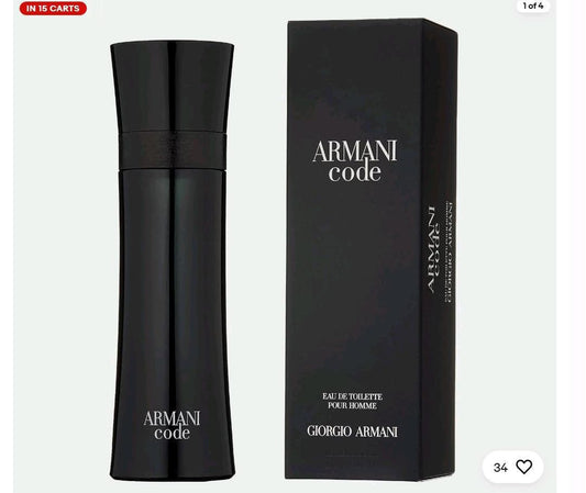 Armani Code Eau De Toilette Pour Homme Spray for Men (Select Size: 1.7 oz