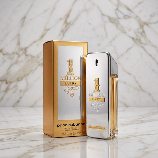 Paco Rabanne 1 Million Lucky Eau De Toilette Spray for Men - 3.4 oz